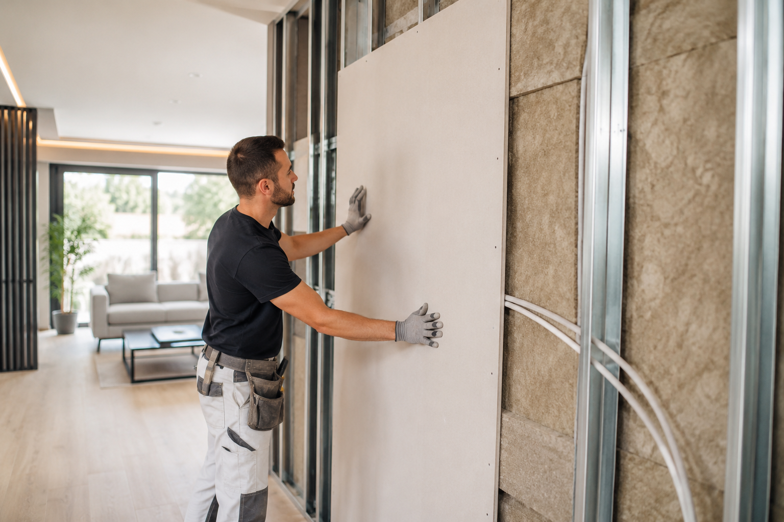 Instalación de Pladur en vivienda de Alicante