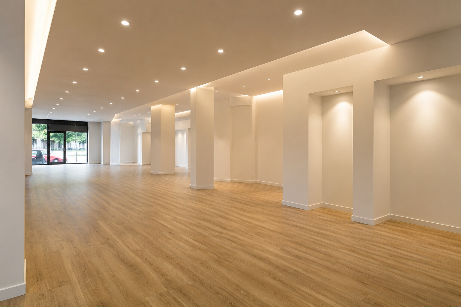 Local comercial con Pladur instalado en Alicante