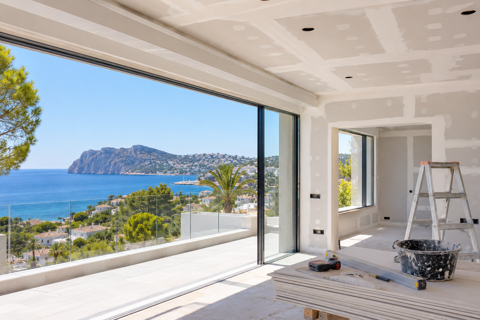 Instalación de Pladur en Moraira - Pladezco